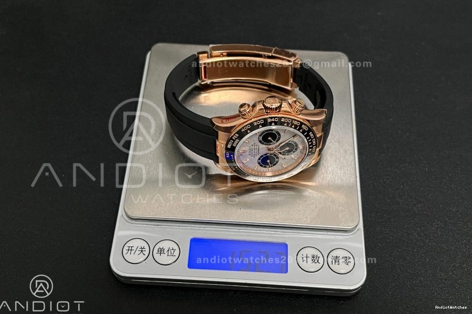 (Gain QF 1:1 Daytona 501 Best Premium Meteorite on Weight) 126515 V10 2025 QF4131 Edition Oyster-flex Dial Strap 0730